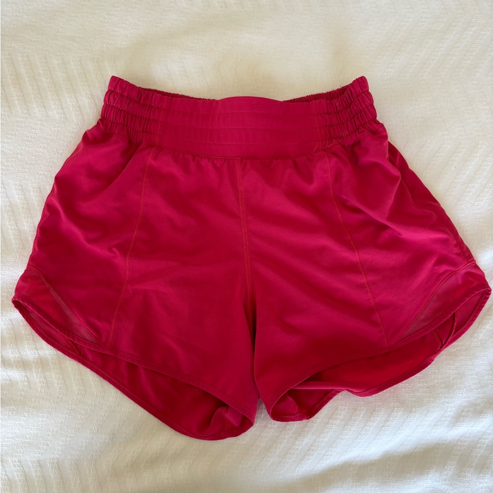 lululemon athletica Fuchsia Athletic Shorts